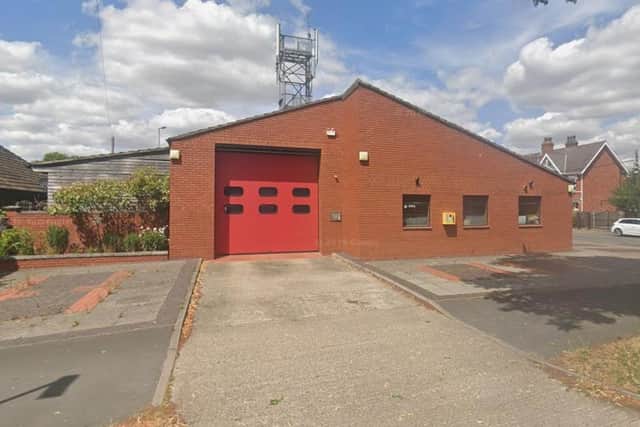 Wppdhall Spa fire station was targeted by burglars. Photo: Google Maps