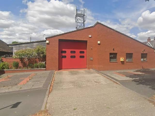 Wppdhall Spa fire station was targeted by burglars. Photo: Google Maps