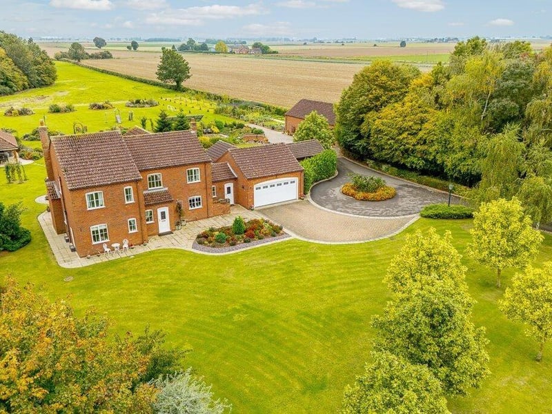 The home and its grounds.