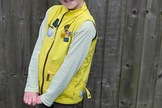Rosie has set herself the amazing goal of earning all the badges available