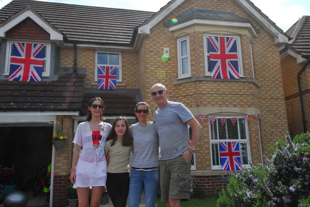 Sleaford area huseholds held their own socially distanced VE Day celebrations in 2020.