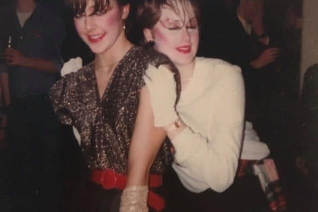 Human League’s Susan Ann Sulley and Joanne Catherall in the Limit – pic by Alison Drummond