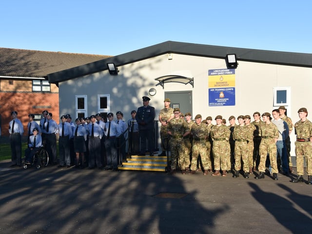 The new £1 million Skegness Joint Cadet Centre has been officially opened by the Vice Lord-Lieutenant of Lincolnshire, Andrew Clark