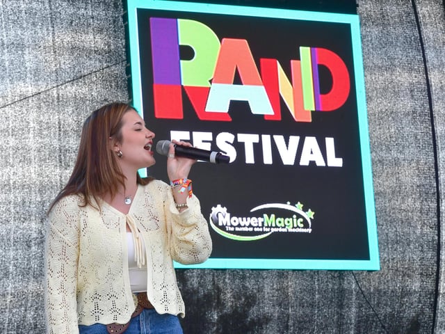Live music took centre stage at the Rand Festival.