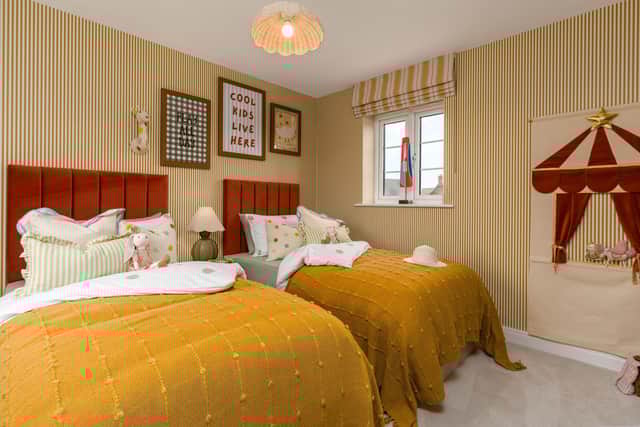 Located in Wyberton, the two show homes have been styled by interior design specialists, Edward Thomas Interiors.