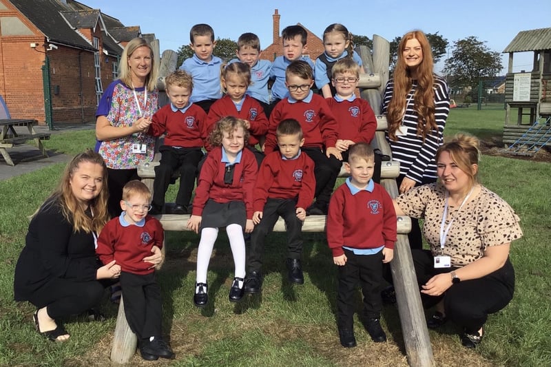 Sutton on Sea Community Primary School's Reception Class.