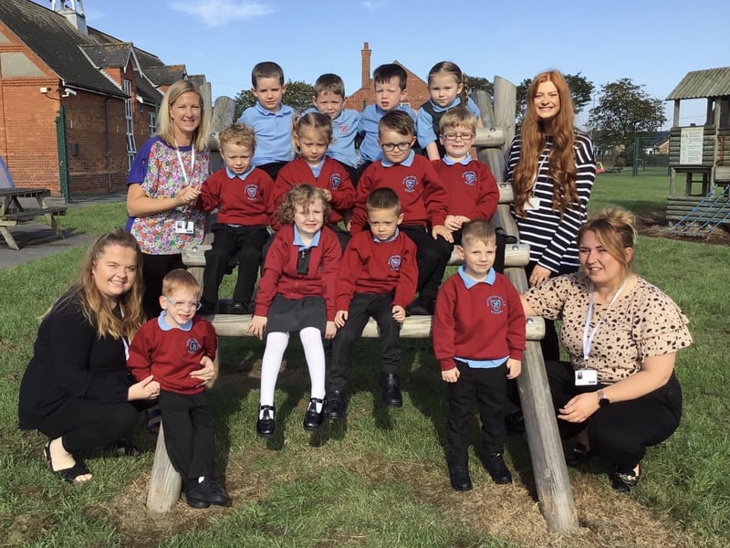 Sutton on Sea Community Primary School's Reception Class.