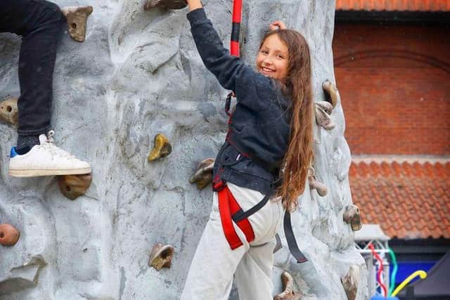 Cornhill Market provided free entertainment for thousands of families and young people over the summer. Events included Lincoln Live music festival and the Lincoln Teenage Market which also had a free climbing wall provided by Lincolnshire YMCA.