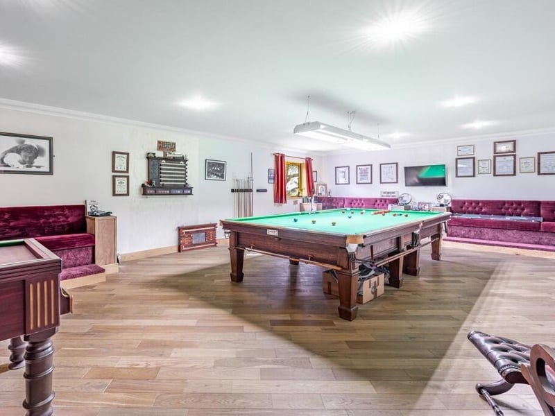The games room.