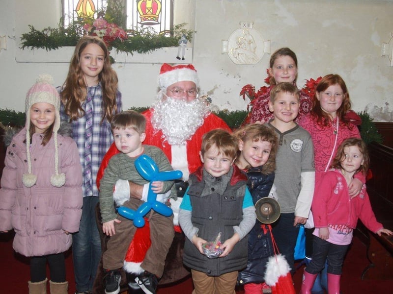 Here we see a scene from the Christmas fair held by St Mary’s Church, in Hogsthorpe, 10 years ago.