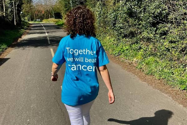Sign up for the Walk All Over Cancer challenge in March