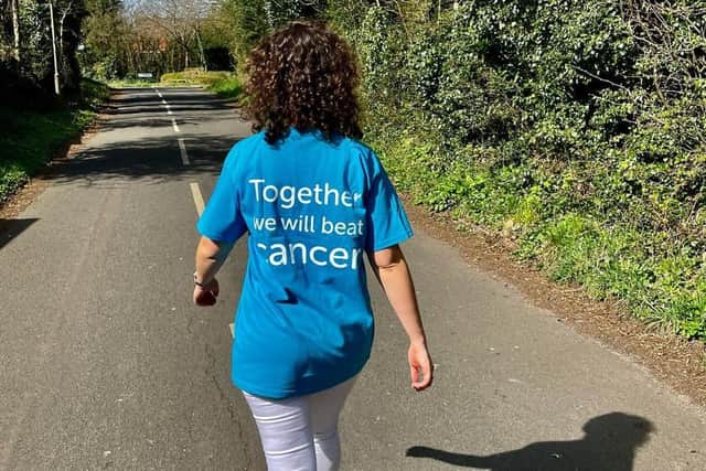 Sign up for the Walk All Over Cancer challenge in March