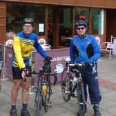 Barry Markham, Trevor Halstead and Daniel Nicholson in Retford.