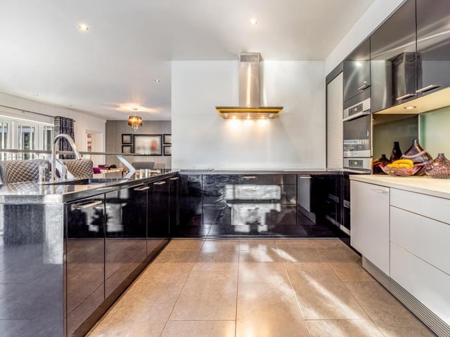 The kitchen.