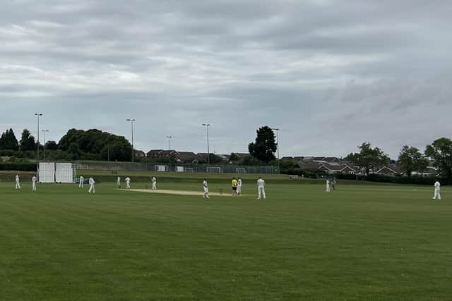 Louth seconds in action against Cherry Willingham.
