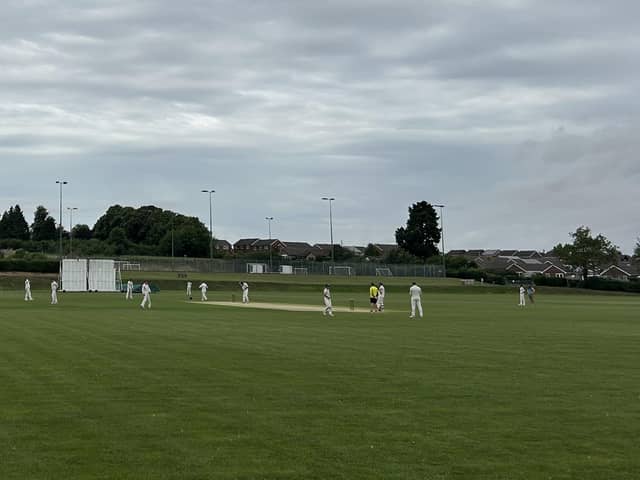 Louth seconds in action against Cherry Willingham.