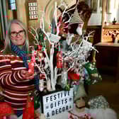 Debbie Johnson of Sleaford - Sew Deborah, at Crafts By Candlelight.