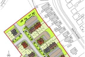 The site location plan | Image: Chestnut Homes/ELDC