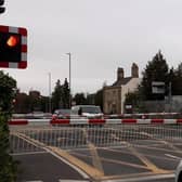 The Sleaford Road level crossing. Library image
