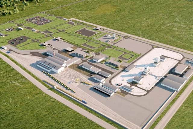 An artist's impression of how the GDF could look. Image: NWS