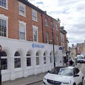 The Barclays branch in Sleaford. Photo: Google