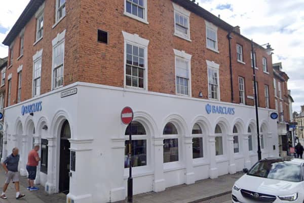 The Barclays branch in Sleaford. Photo: Google