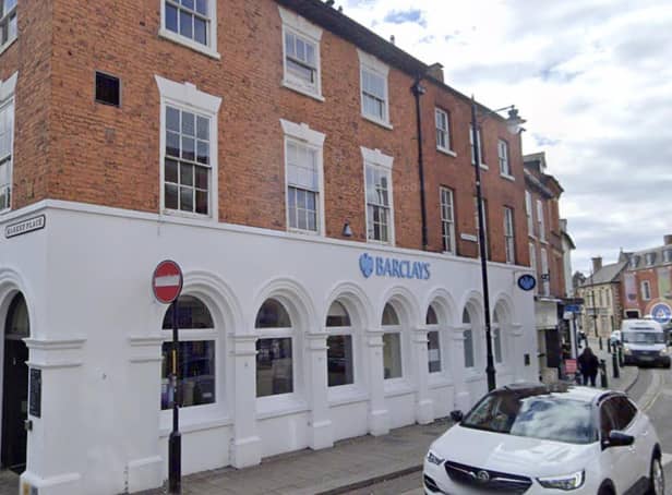 The Barclays branch in Sleaford. Photo: Google