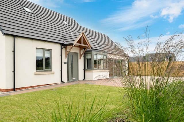 One of the new bungalows on the Marton Meadows development