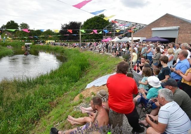 Bunting added a real regatta feel to the event.