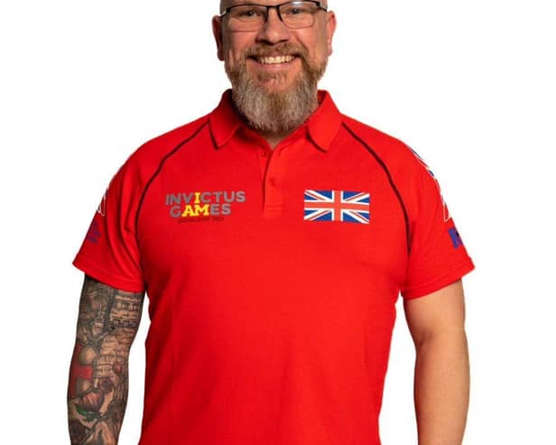 Dave Argyle, of Sleaford, will represent Team UK at this year's Invictus Games in Dusseldorf. Photo: RBL