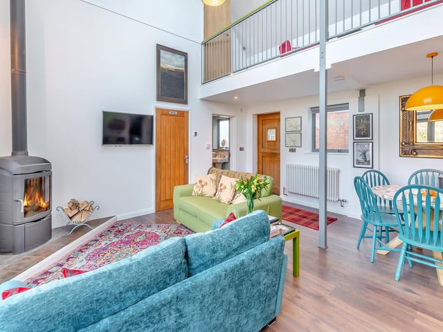 The living room at The Sanctuary. Photo: Hope & Glory