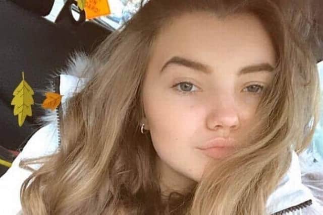 Hope Starsmore died as a result of a fatal crash.