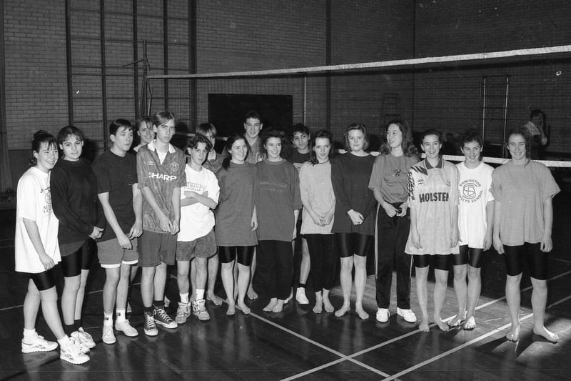 Donington’s Thomas Cowley School raised funds for Comic Relief in 1993 ​​​​​through a series of sponsored competitions pitting staff against pupils. Sports included volleyball, badminton, table-tennis, darts, pool and snooker.