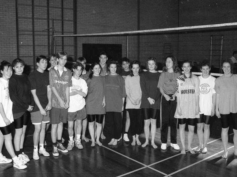 Donington’s Thomas Cowley School raised funds for Comic Relief in 1993 through a series of sponsored competitions pitting staff against pupils. Sports included volleyball, badminton, table-tennis, darts, pool and snooker.