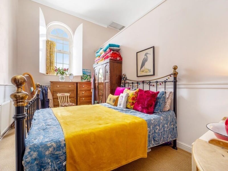 One of the bedrooms.