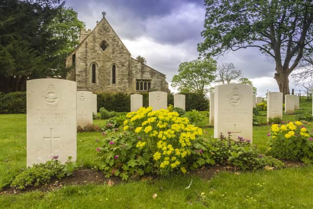 Commonwealth graves at Scampton St John the Baptist
