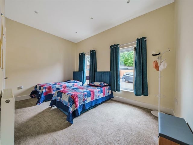 The third ground-floor bedroom.