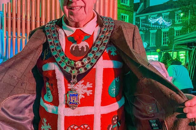 Horncastle's Mayor Councillor Brian Burbidge. Photo: Chris Frear