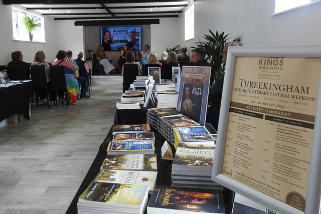 Threekingham Boutique Literary Festival in full swing at Three Kings Organic.