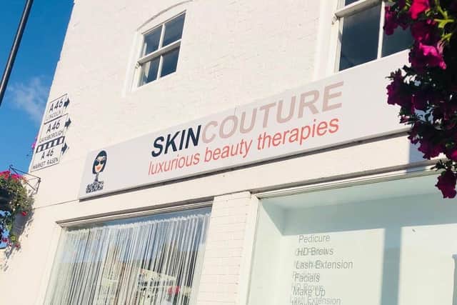 Skin Couture Beauty located in the heart of Caistor, Lincolnshire