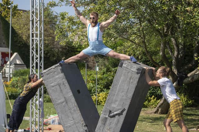 Performance by Boom Circus