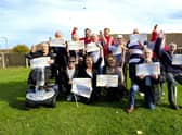 Thirteen neighbours living on the same Mablethorpe street shared £3.95 million when LN12 1RQ was revealed as the full winning postcode.