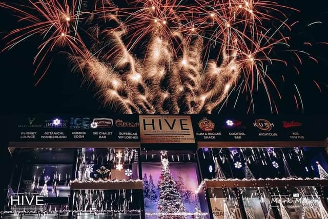 The Hive Fireworks Display takes place on Skegness Seafront on November 5 at 7pm.
