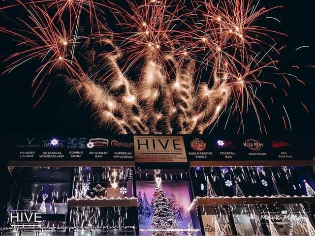 The Hive Fireworks Display takes place on Skegness Seafront on November 5 at  7pm.