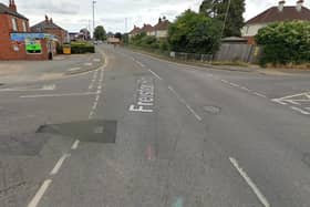 The collision is said to have happened on Eastwood Road, near the turning for Woodthorpe Avenue. Photo: Google Streetview