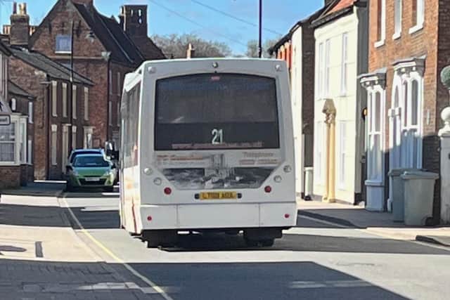 Horncastle's 'Nipper' 21 bus.