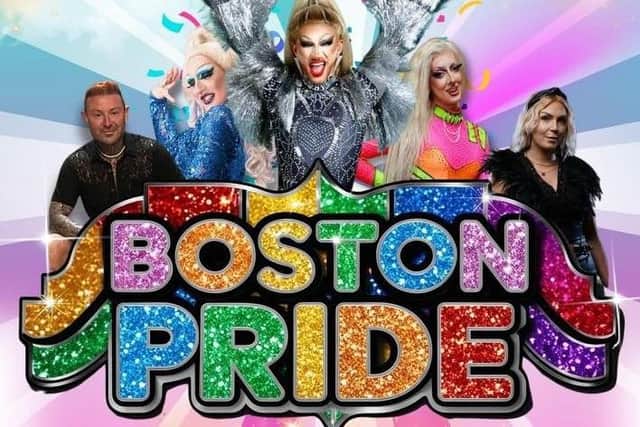 Some of those due to appear at the Boston Pride event.