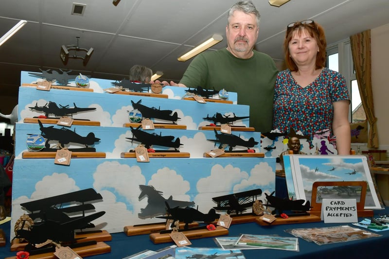Phil and Rosie Gandon, of Wicked Goose Design, Martin.