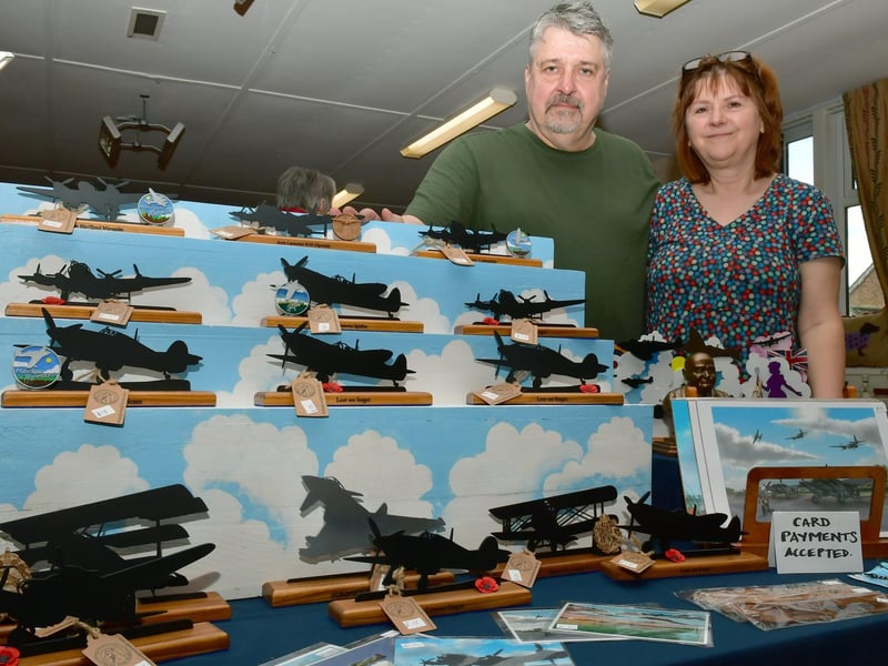 Phil and Rosie Gandon, of Wicked Goose Design, Martin.