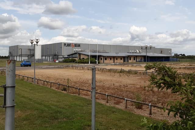Plant and Bean's operation in New Hammond Beck Road, Wyberton Fen.
